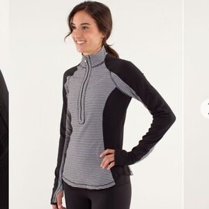 Lululemon run U-turn 1/2 zip pullover size 4-6